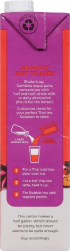 Thaiwala® Unsweetened Thai Tea Concentrate Perspective: left