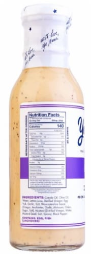 Yo Mama’s® Foods Dairy-Free Classic Caesar Dressing & Dip Perspective: left