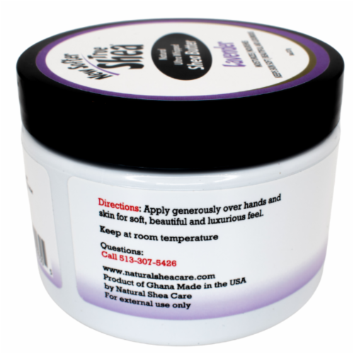 True Shea® Lavender Shea Butter Hand Moisturizing Cream Perspective: left