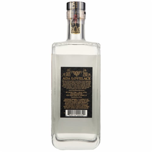 Ada Lovelace Dry Gin Perspective: left