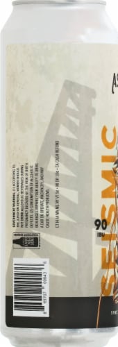 Ascendant Beer Company Seismic Upgrade India Pale Ale Perspective: left