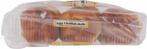 Laromme Kosher Egg Challah Rolls Perspective: left