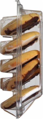 Laromme™ Black and White Iced Cookies Perspective: left