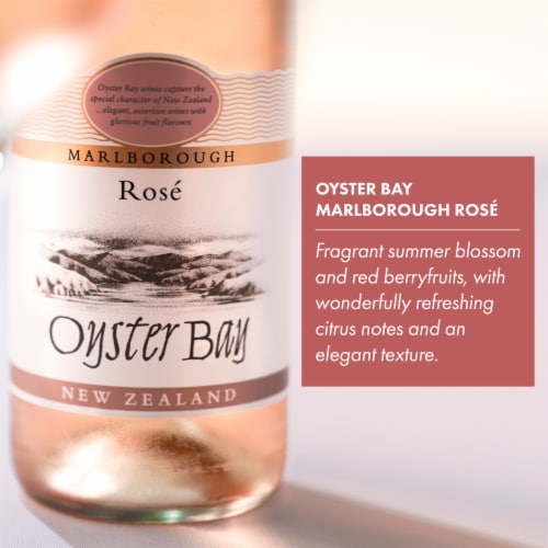 Oyster Bay Rose New Zealand Wine Perspective: left