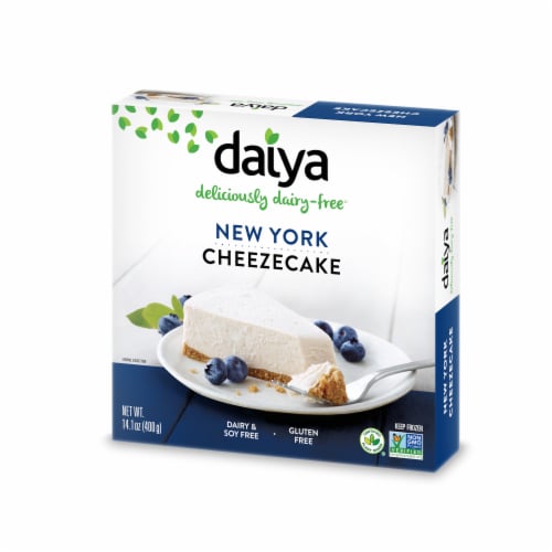 Daiya Dairy Free Gluten Free New York Vegan Cheesecake Perspective: left