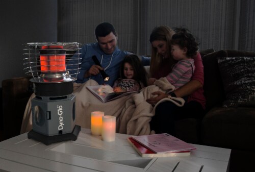 Dyna-Glo® HeatAround 360 Elite Heater - Black Perspective: left