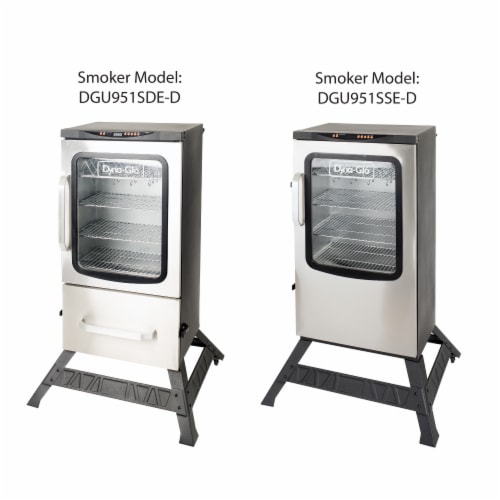 Dyna-Glo® Electric Smoker Leg Assembly Perspective: left