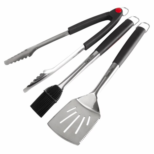 Dyna-Glo Stainless Steel Grill Tool Set Perspective: left