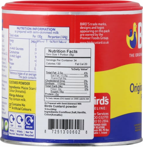 Bird's Custard Powder Perspective: left