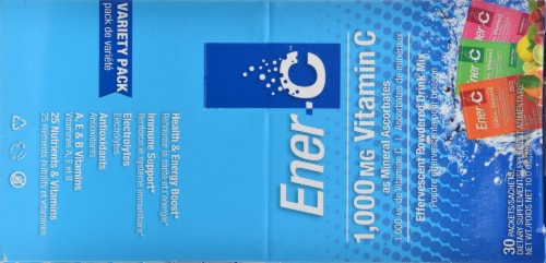 Ener-C™ Vitamin C Drink Mix Variety Pack Perspective: left