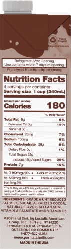 Parmalat® 2% Reducted Fat Lactose Free Easy to Digest Chocolate Milk Perspective: left
