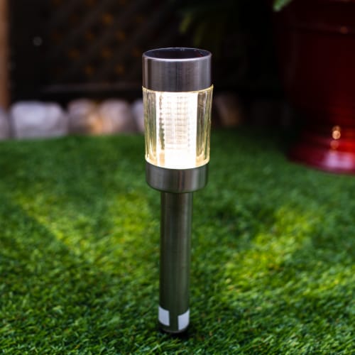 Crosslight Solar Path Light - Multi-Color Perspective: left
