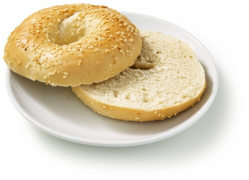 Einstein Bros Sesame Bagels Perspective: left