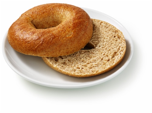 Einstein Bros® Whole Wheat Bagels Perspective: left