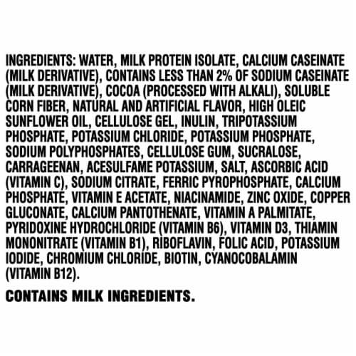Muscle Milk® Pro Series Non-Dairy Knockout Chocolate Protein Shake Perspective: left