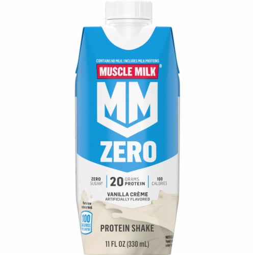 Muscle Milk® Non-Dairy Vanilla Creme Protein Shake Multipack Perspective: left