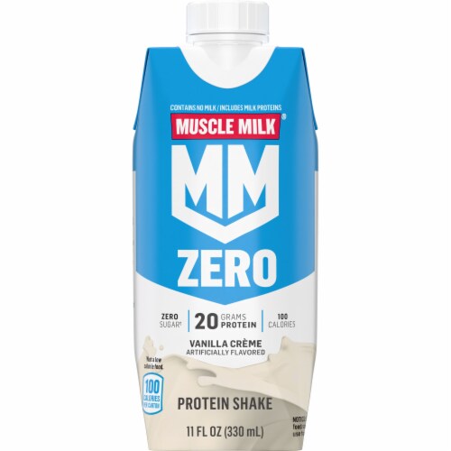 Muscle Milk® Non-Dairy Vanilla Creme Protein Shake Multipack Perspective: left