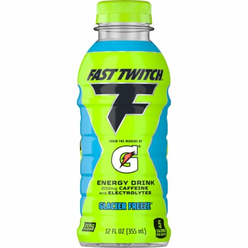 Fast Twitch Energy Drink by Gatorade® Glazier Freeze Perspective: left