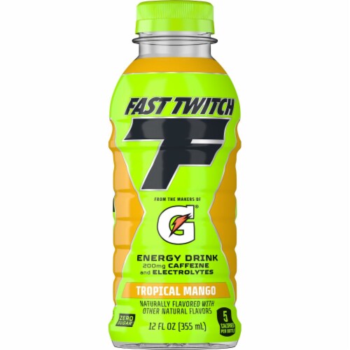 Fast Twitch Energy Drink by Gatorade® Tropical Mango Perspective: left