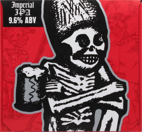 Rogue Dead Guy Imperial IPA Craft Beer Perspective: left