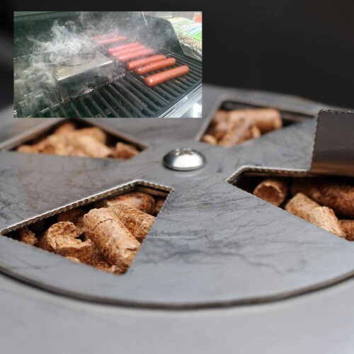 Smokehouse Apple BBQ Smoker & Grill Smoking Hardwood Wood Pellets, 5