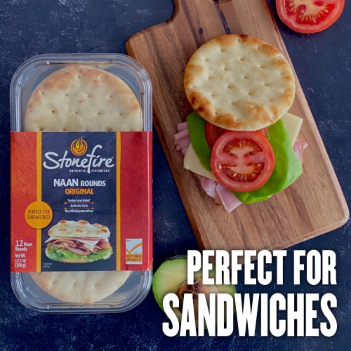 Stonefire® Original Naan Rounds Perspective: left