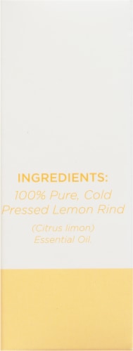 Fusion™ Aromatherapy Essential Oil Lemon Perspective: left