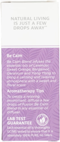 Fusion™ Essential Oil Be Calm Perspective: left