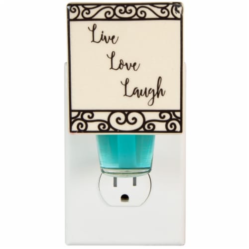 ScentSationals Scent Charms Live Laugh Love Fragrance Oil Diffuser Perspective: left