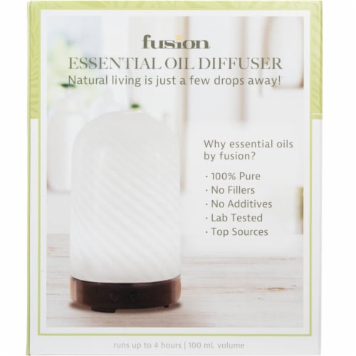 Fusion™  Rippled Glass Diffuser Perspective: left