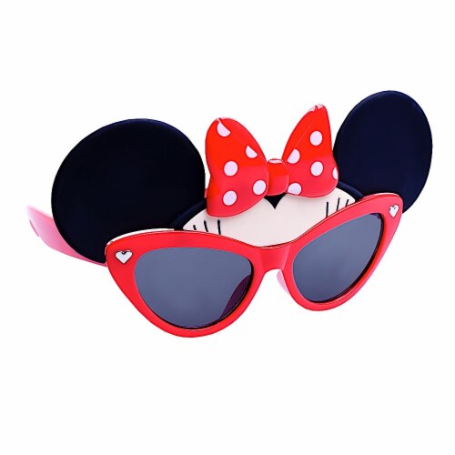 Sun-Staches Minnie Mouse Sunglasses Perspective: left