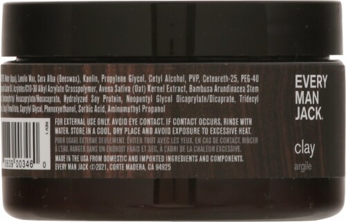 Every Man Jack® Styling Clay - Matte Finish Perspective: left