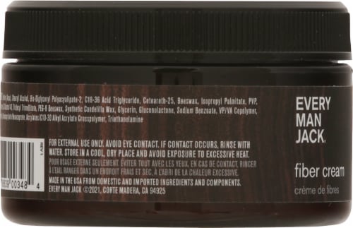 Every Man Jack® Matte Finish Firm Hold Fiber Cream Perspective: left