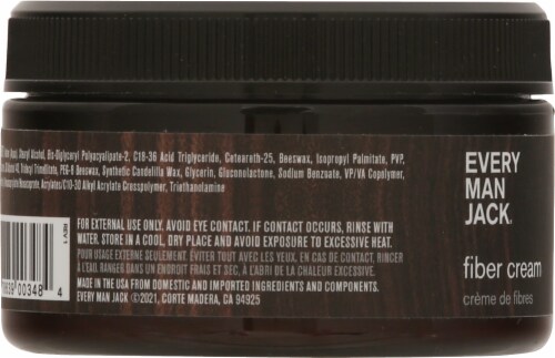 Every Man Jack® Matte Finish Firm Hold Fiber Cream Perspective: left