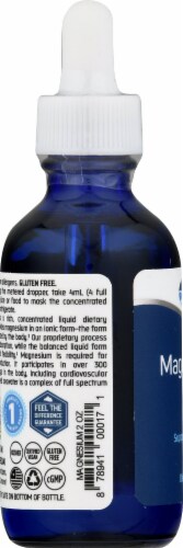 Trace Minerals Ionic Magnesium Dietary Supplement 400mg Perspective: left