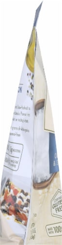 Crunchmaster Gluten Free Simply Olive Oil & Sea Salt Tuscan Peasant Crackers Perspective: left
