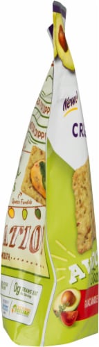 Crunchmaster® Avocado Toast Guacamole Crackers Perspective: left