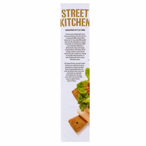 Street Kitchen Memphis Style BBQ Rub & Sauce Perspective: left