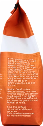 Dunkin'® Midnight Dark Roast Ground Coffee Perspective: left