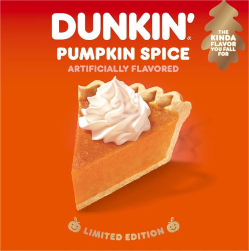 Dunkin® Pumpkin Spice K-Cup Coffee Pods Perspective: left