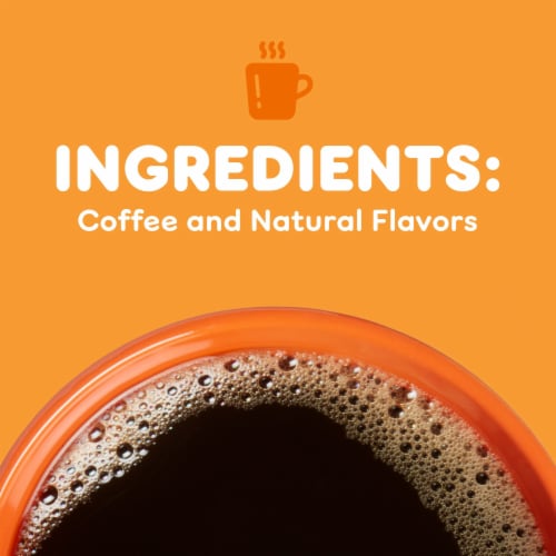 Dunkin’ Ho Ho Honey Cinnamon Flavored Coffee, Ground Coffee Perspective: left