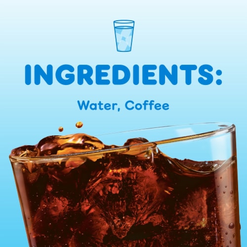 Dunkin’ Cold Brew Concentrated Coffee Perspective: left