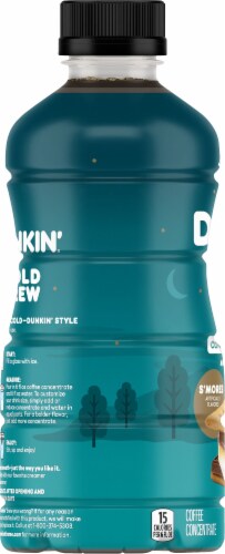 Dunkin'® S'mores Cold Brew Concentrated Coffee Perspective: left