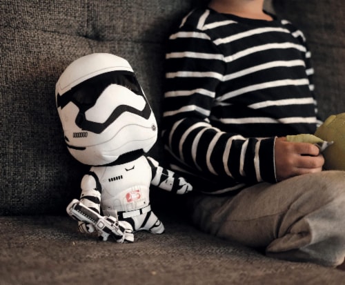 Star Wars 9" Talking Plush: Stormtrooper Perspective: left