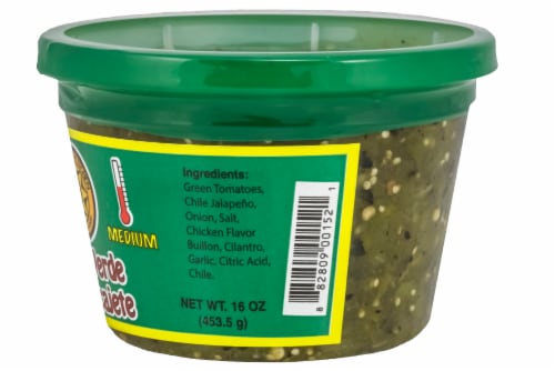 Don Pedros Salsa Verde de Molcajete Perspective: left