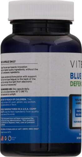 Viteyes® Blue Light Defender+ Vitamin Capsules Perspective: left