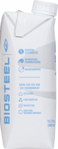 BioSteel White Freeze Sports Drink Perspective: left