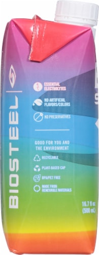 BioSteel Rainbow Twist Sports Drink Perspective: left