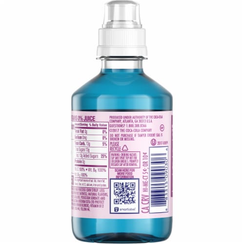 Tum-E-Yummies Raspberry Zing Flavored Bottled Water Perspective: left