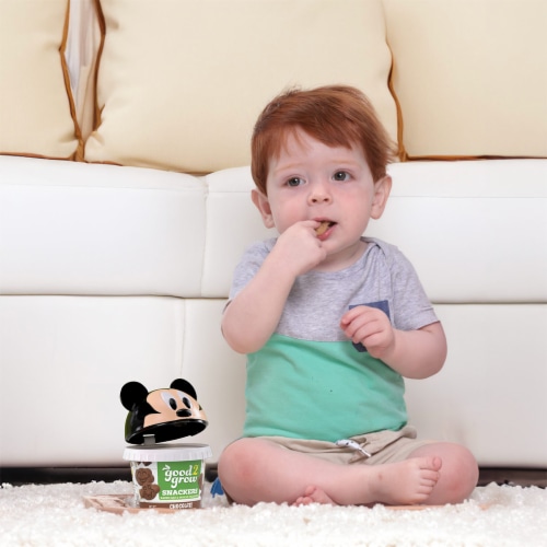 Good2Grow® Chocolate Baked Oat & Wheat Snackers Perspective: left